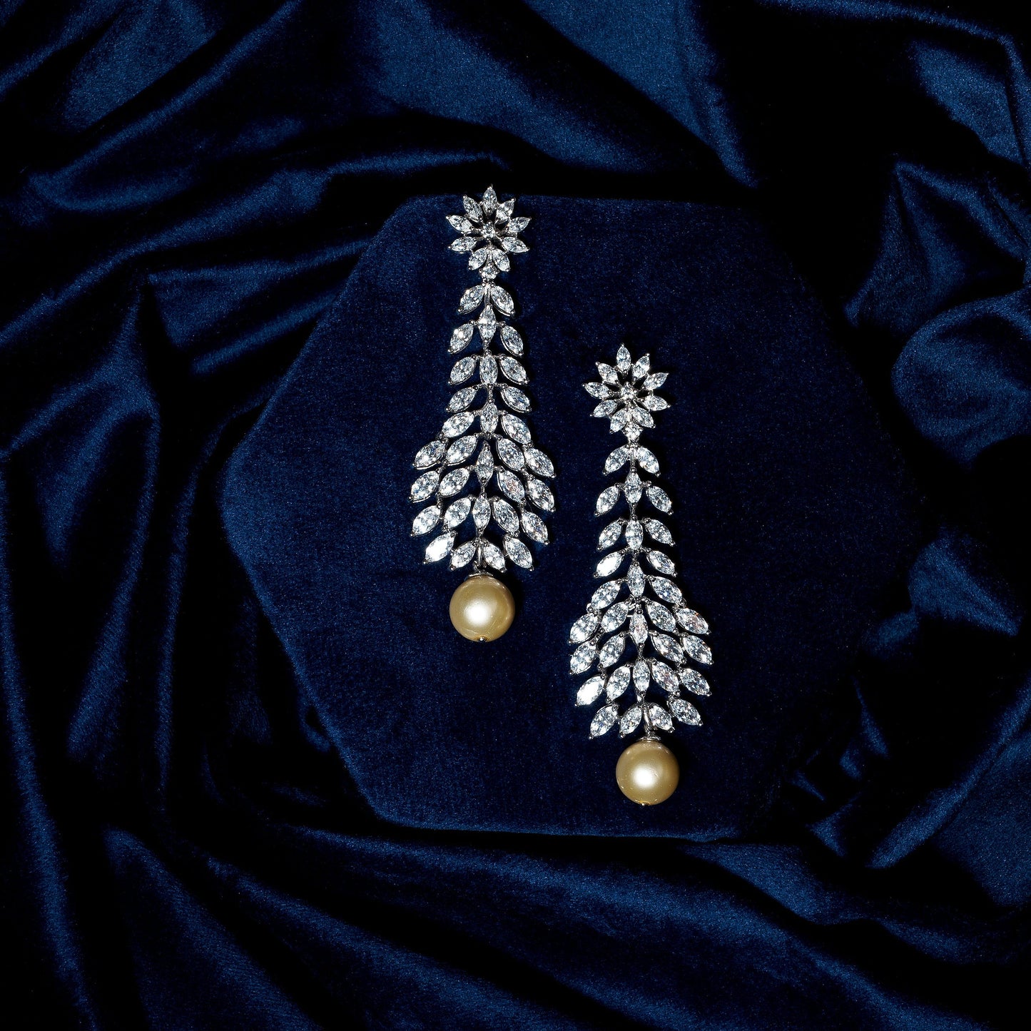 Crown of Pearl Earrings