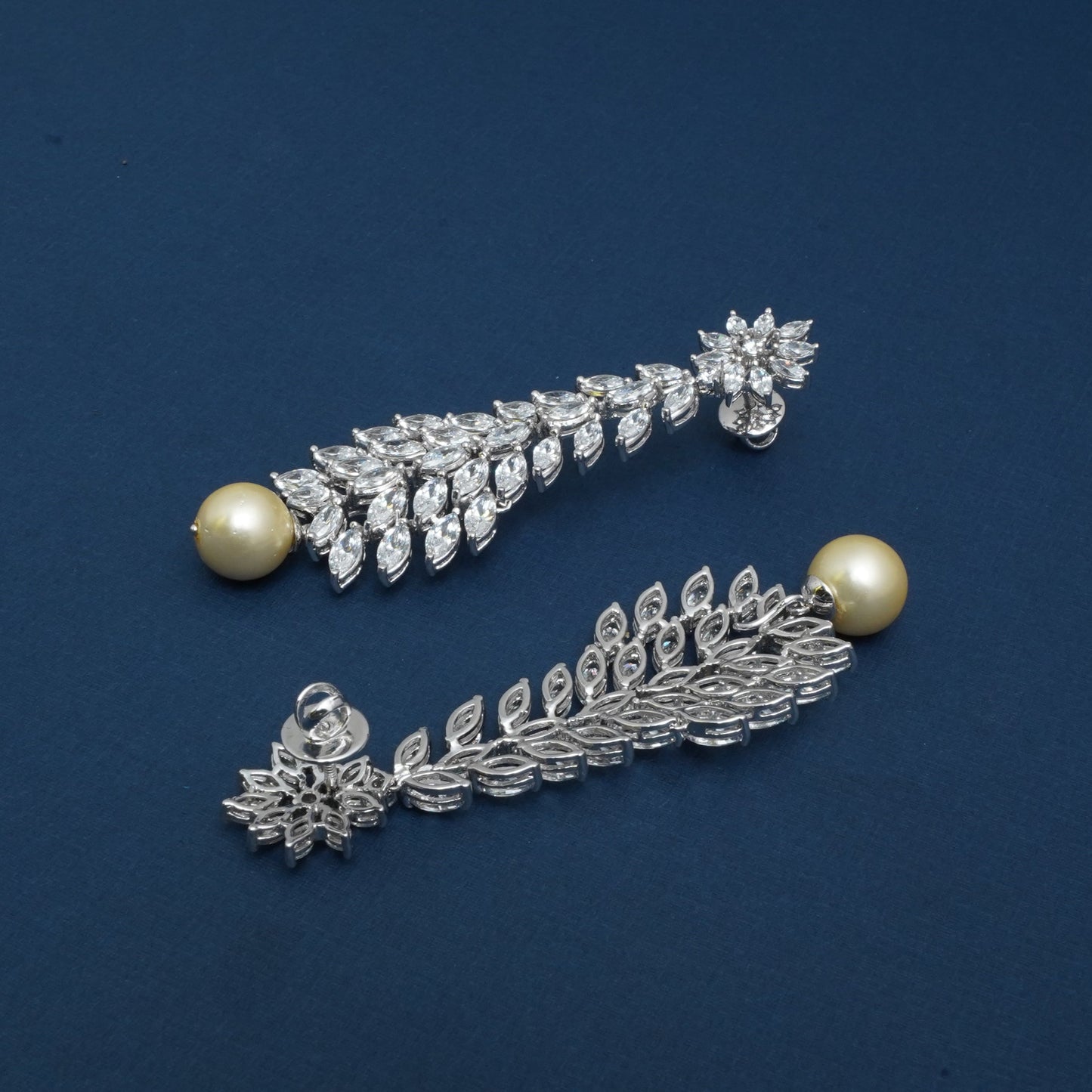 Crown of Pearl Earrings