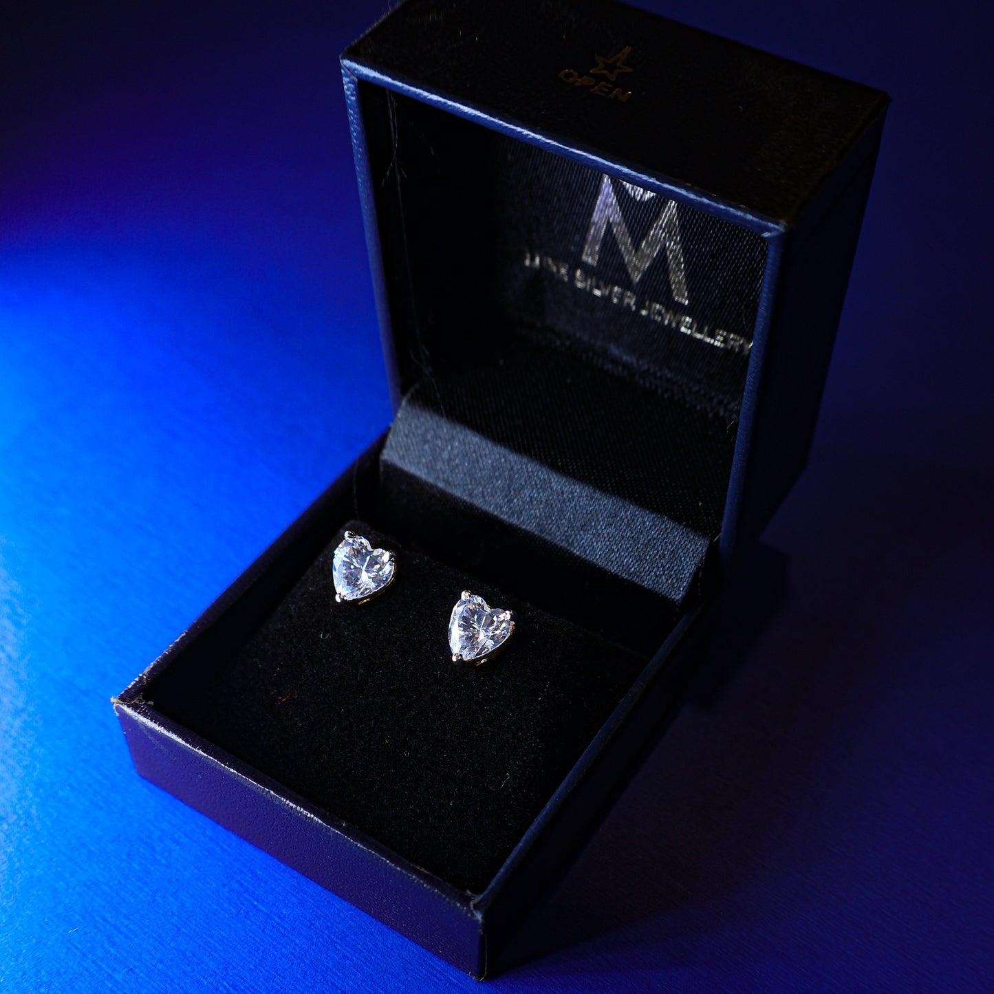 Ophelia Heart Studs