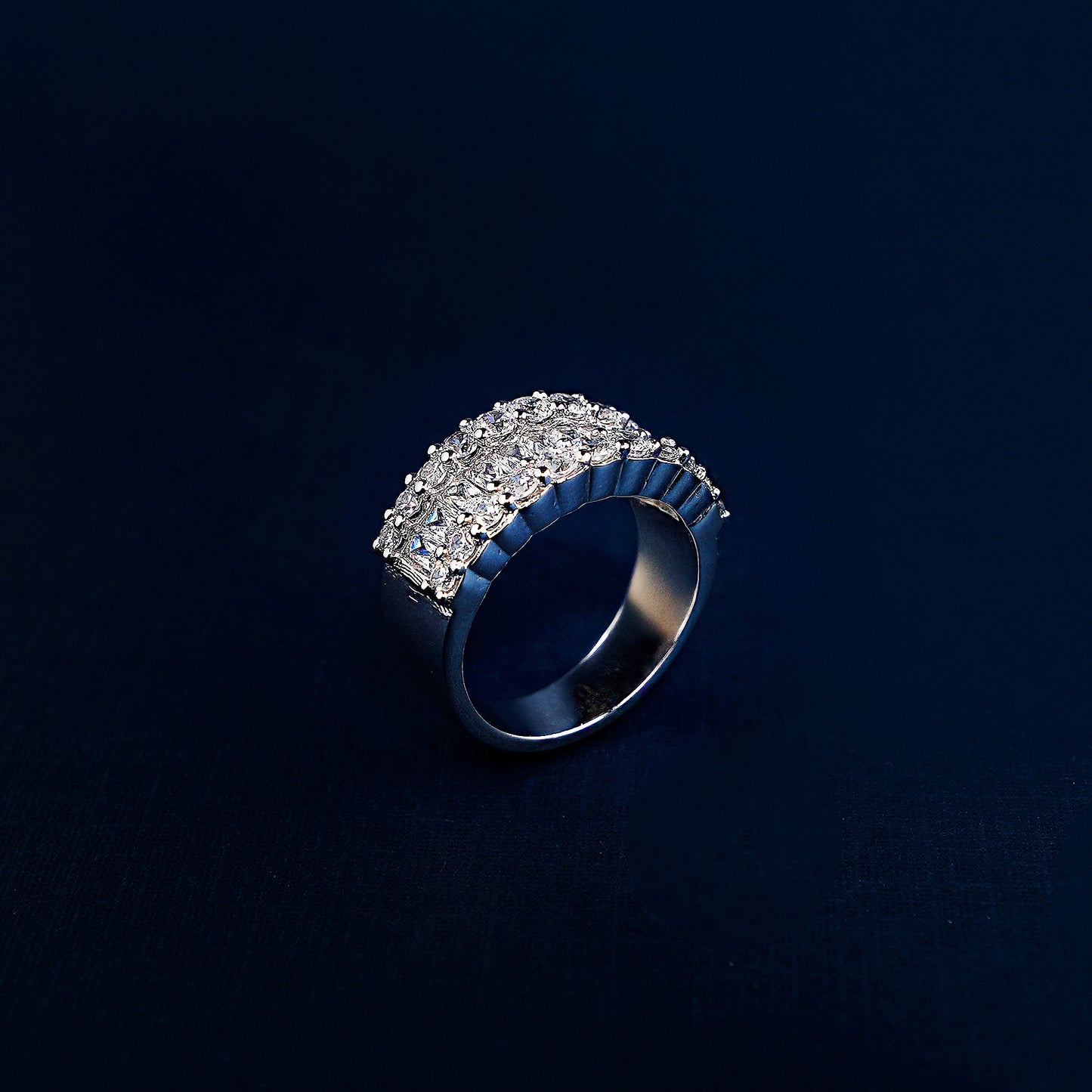 Glimmer Sterling Ring