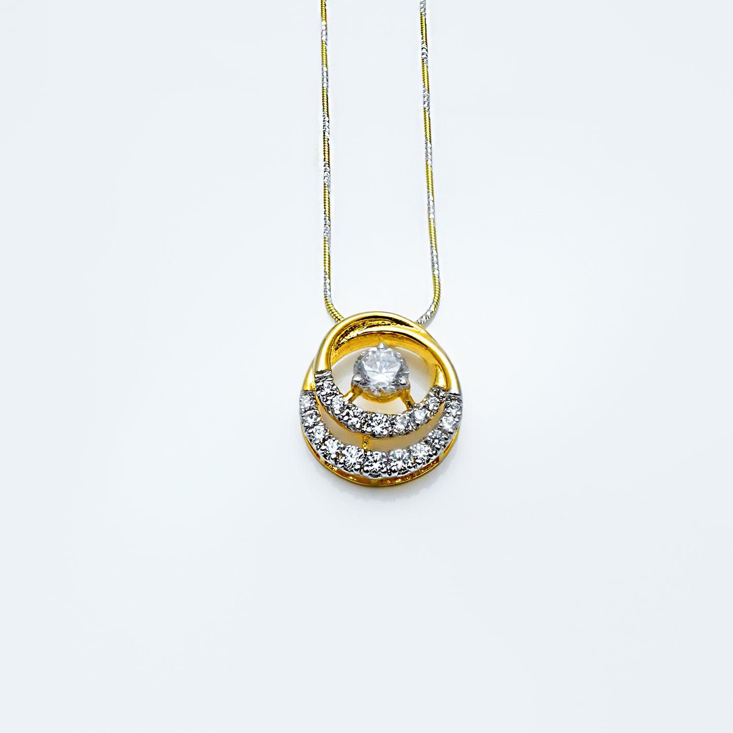 Gilded Aura Pendant