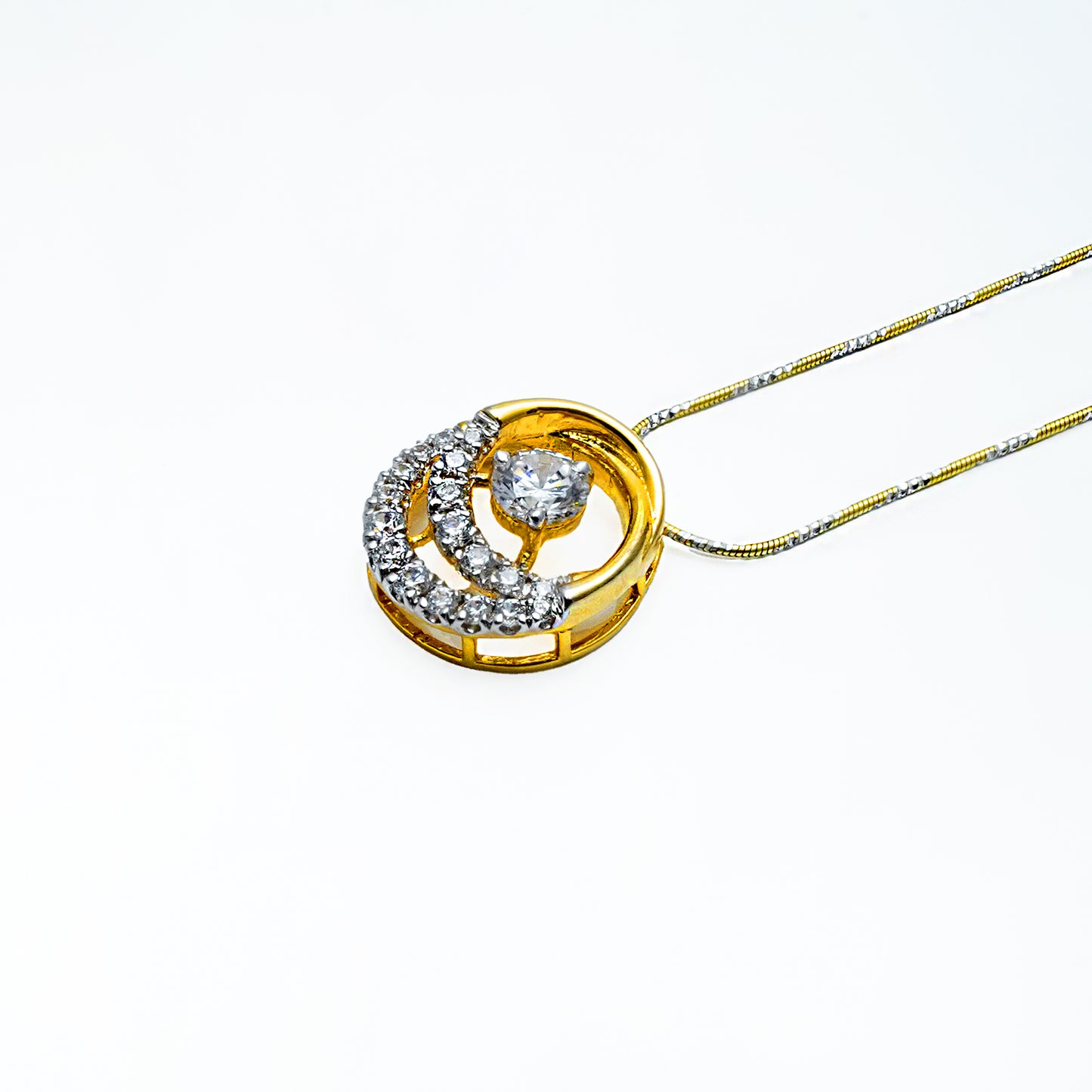 Gilded Aura Pendant