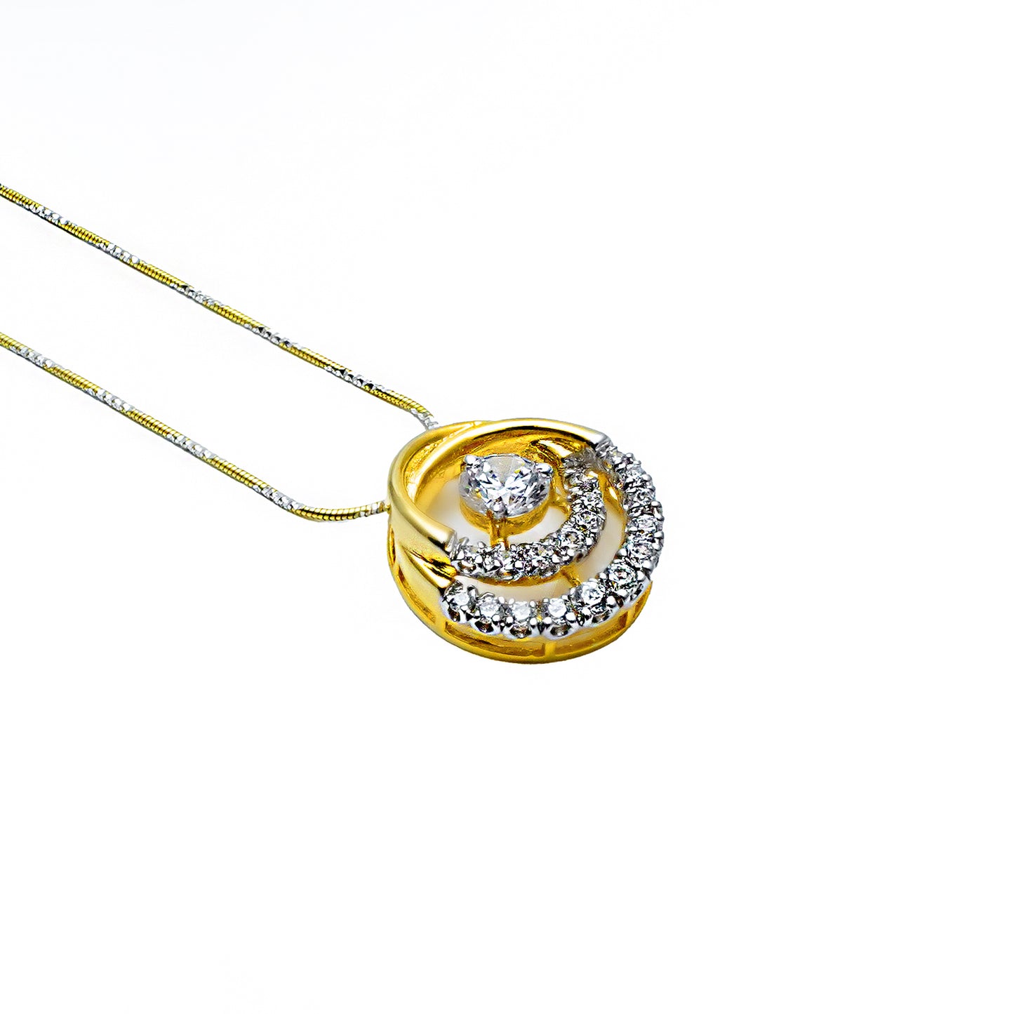 Gilded Aura Pendant