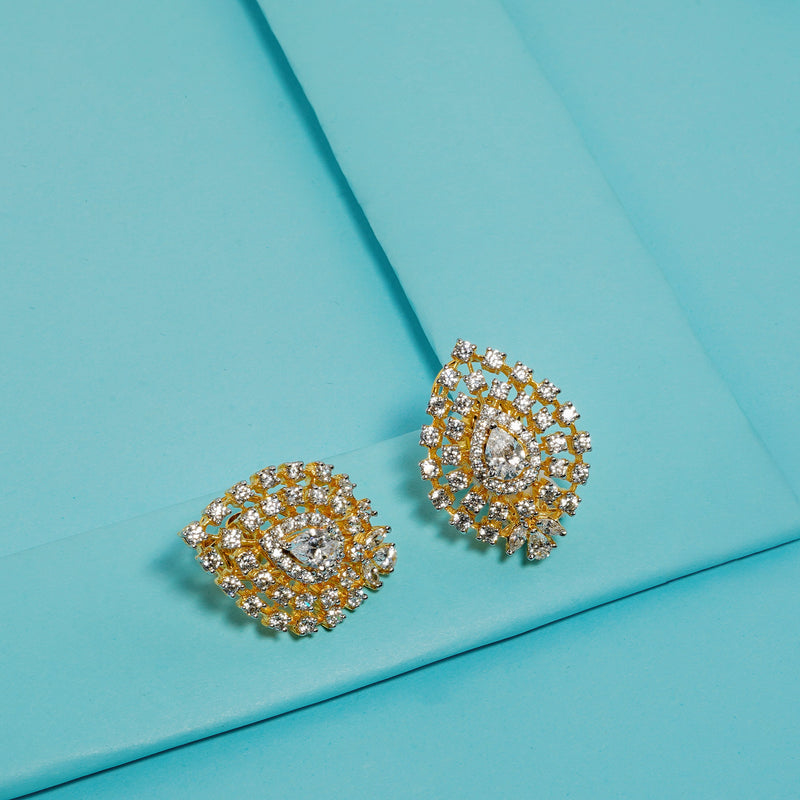 Frosted Petal Earrings