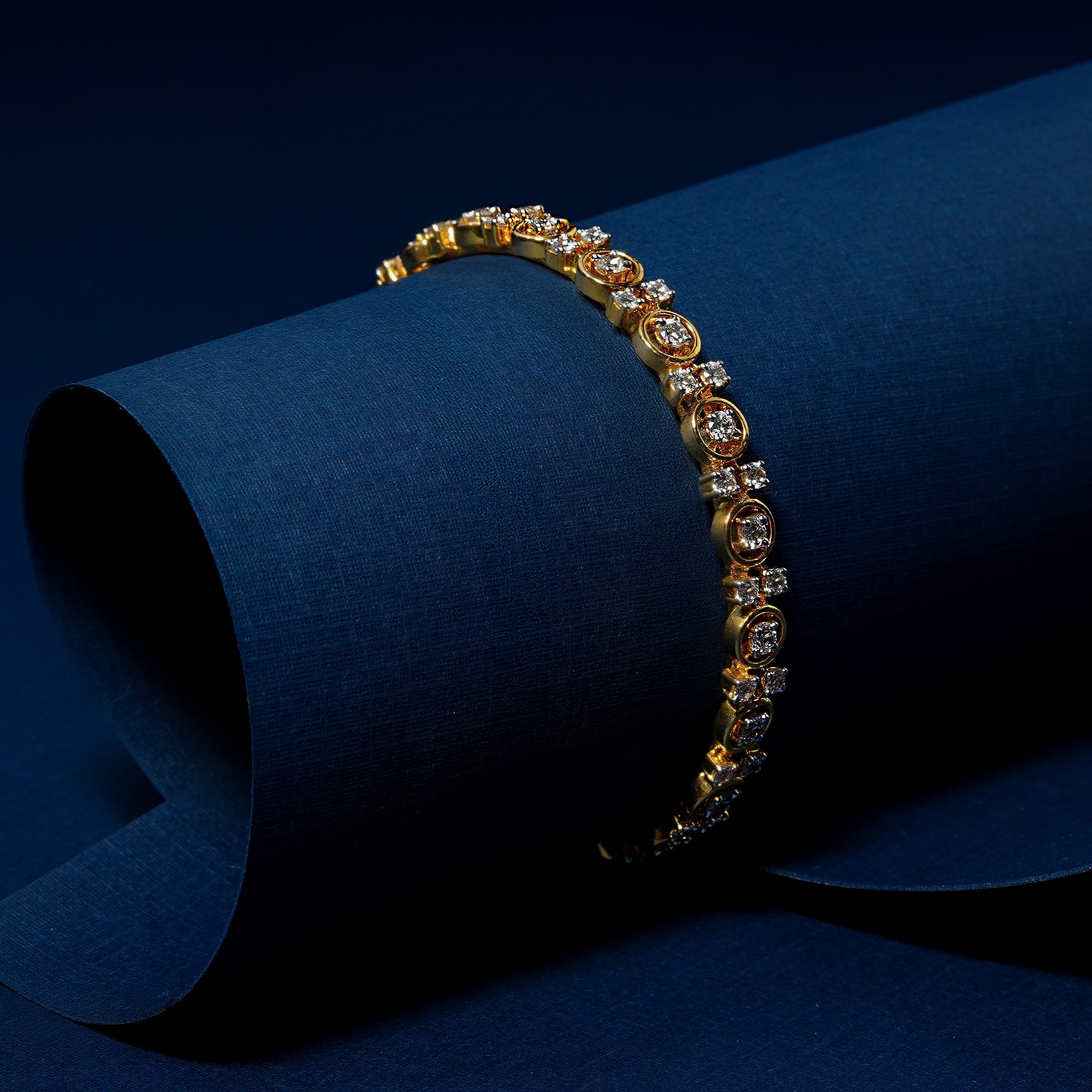 Prismatic Pulse Bangle