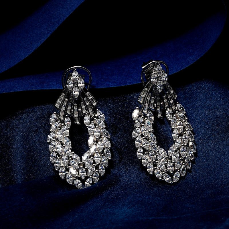 Steller Hoop 925 Silver Earrings