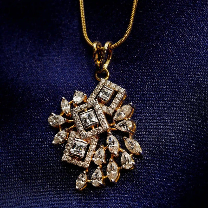 Vivid Vertices Pendant