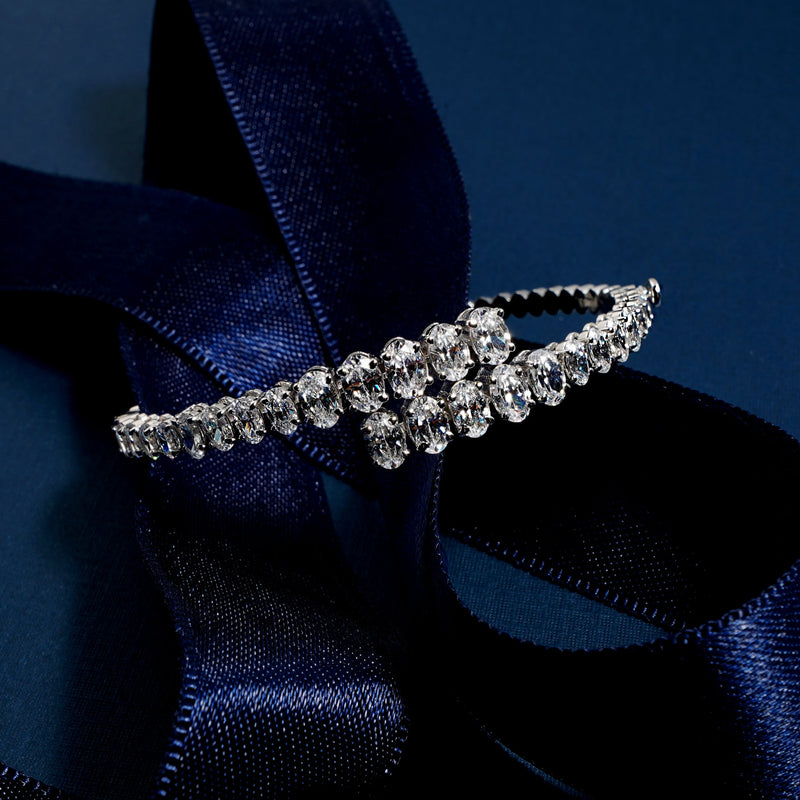 Solitaire Silver Radiance Bracelet