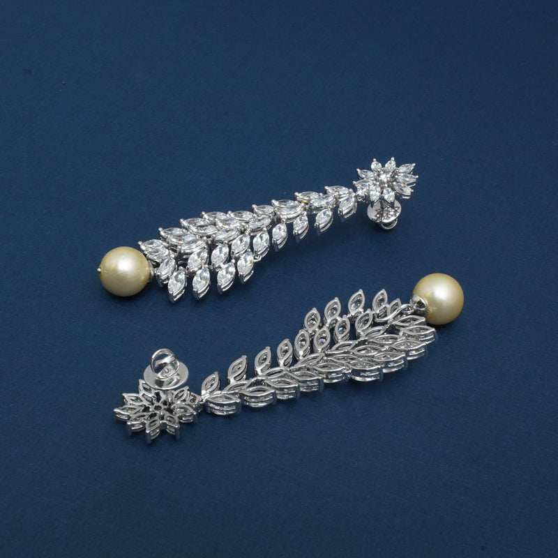 Crown of Pearl Earrings