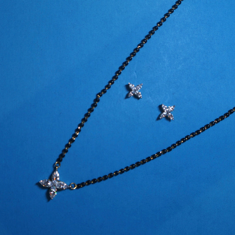 Surreal Butterfly Mangalsutra Set