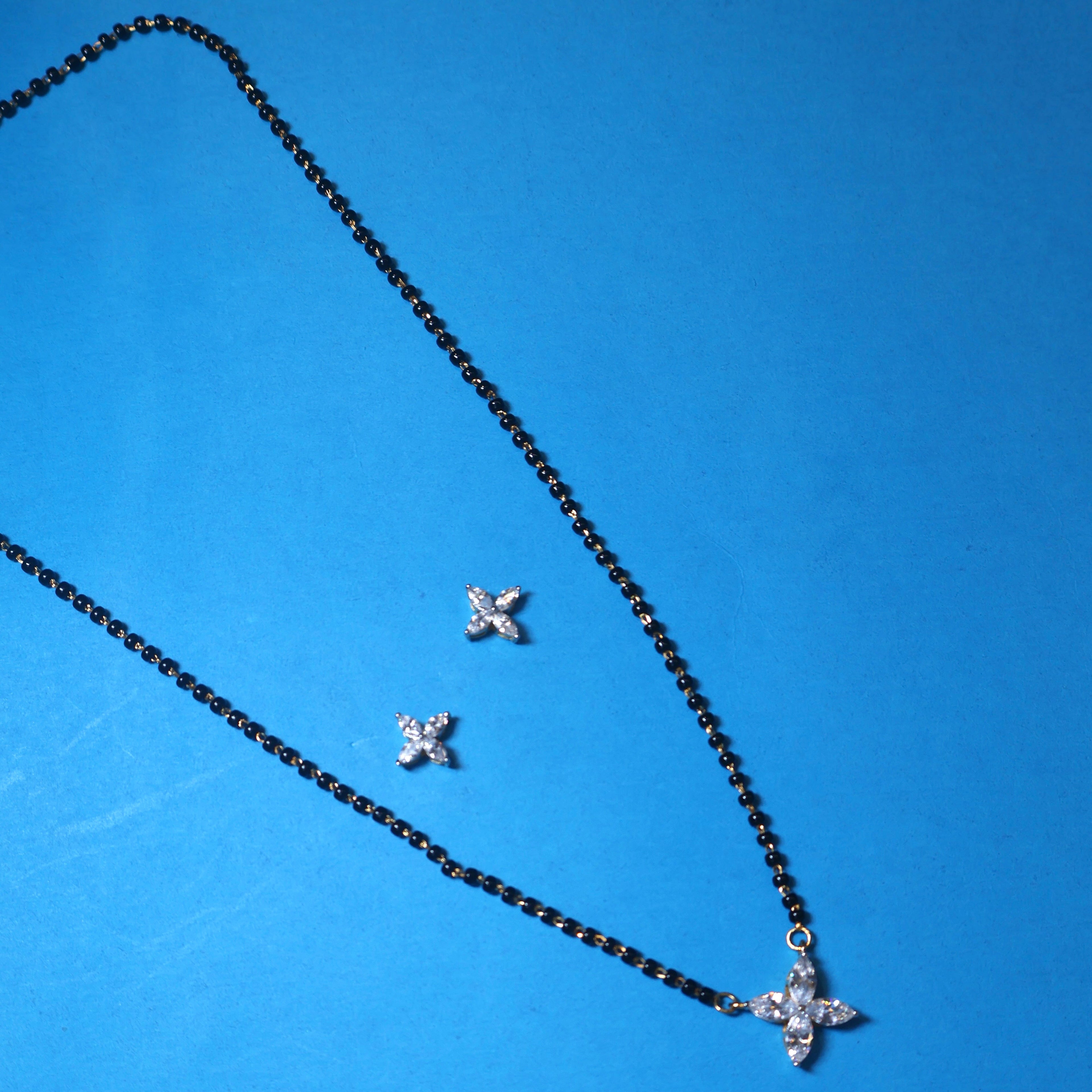 Surreal Butterfly Mangalsutra Set