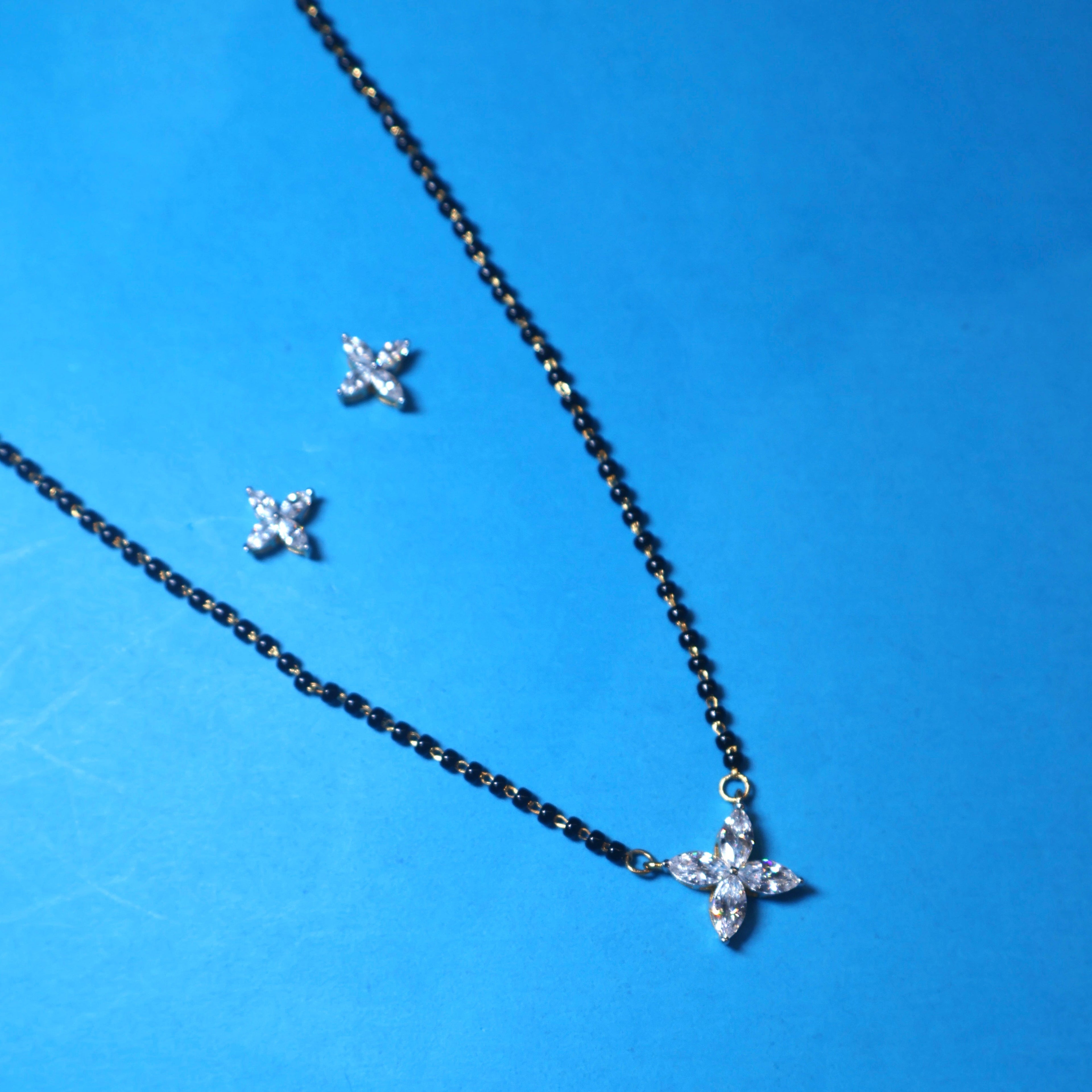 Surreal Butterfly Mangalsutra Set