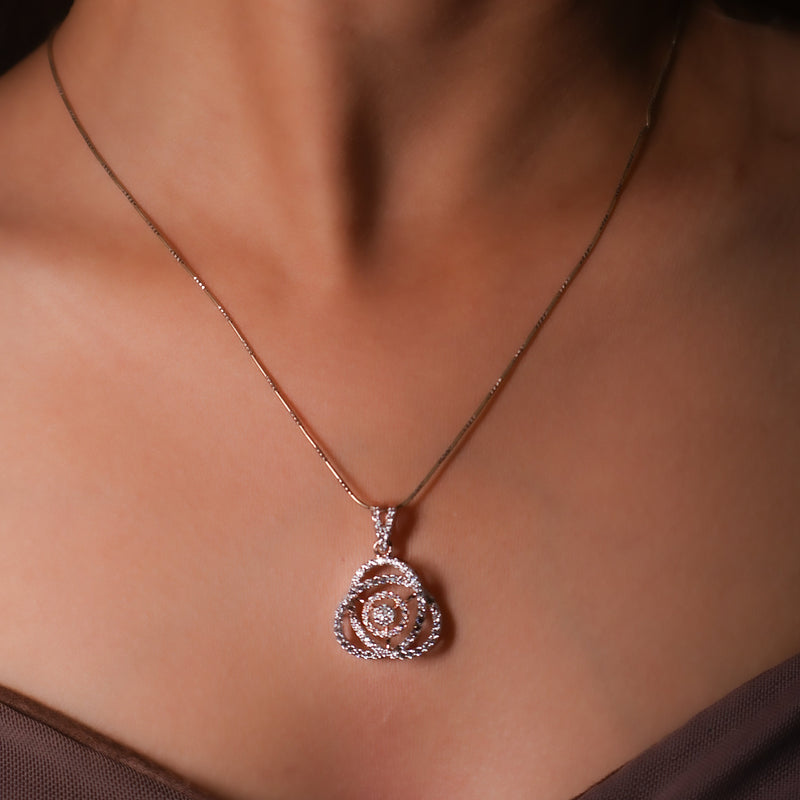 Eclipse Loop 925 Silver Pendant