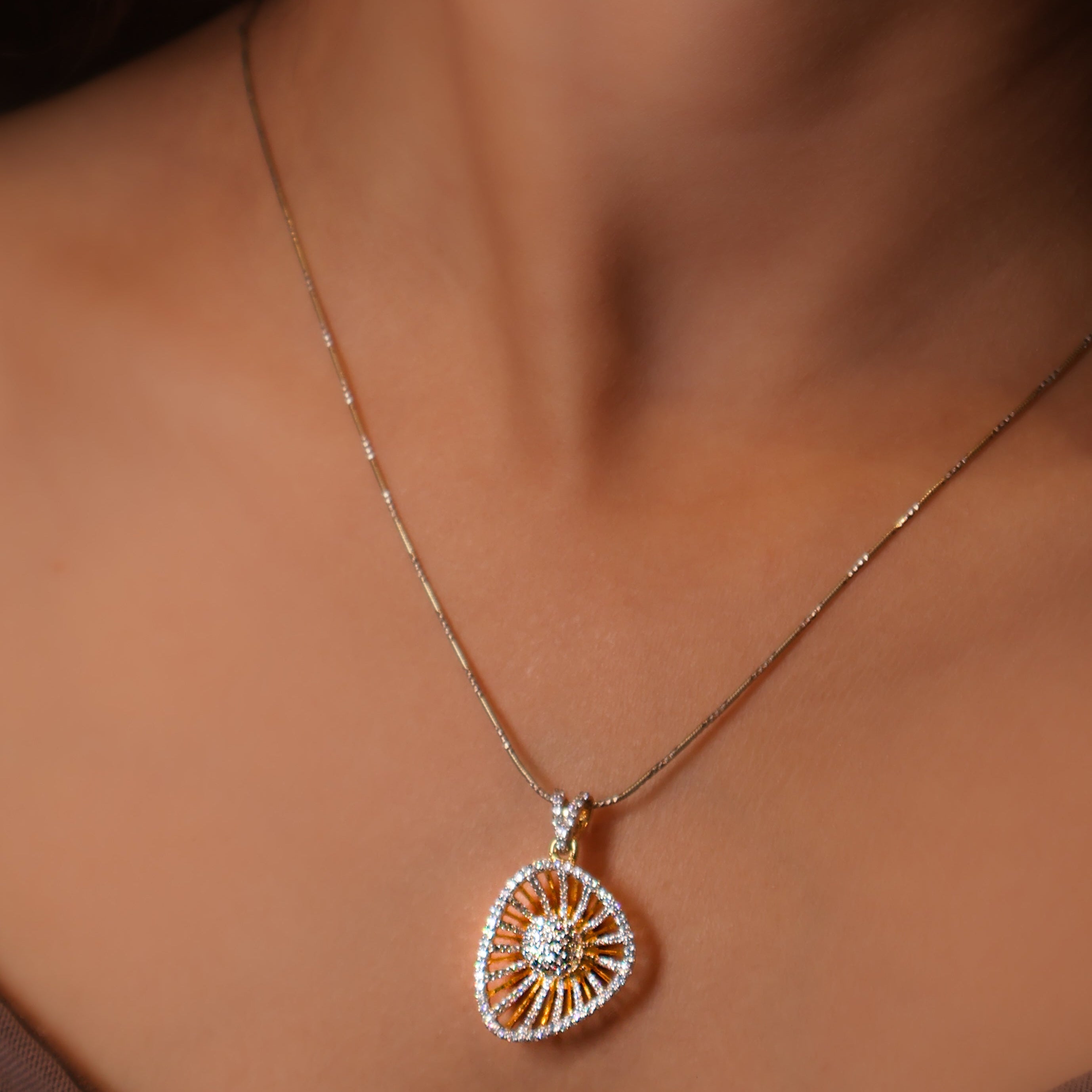 Noctra Spark 925 Silver Pendant