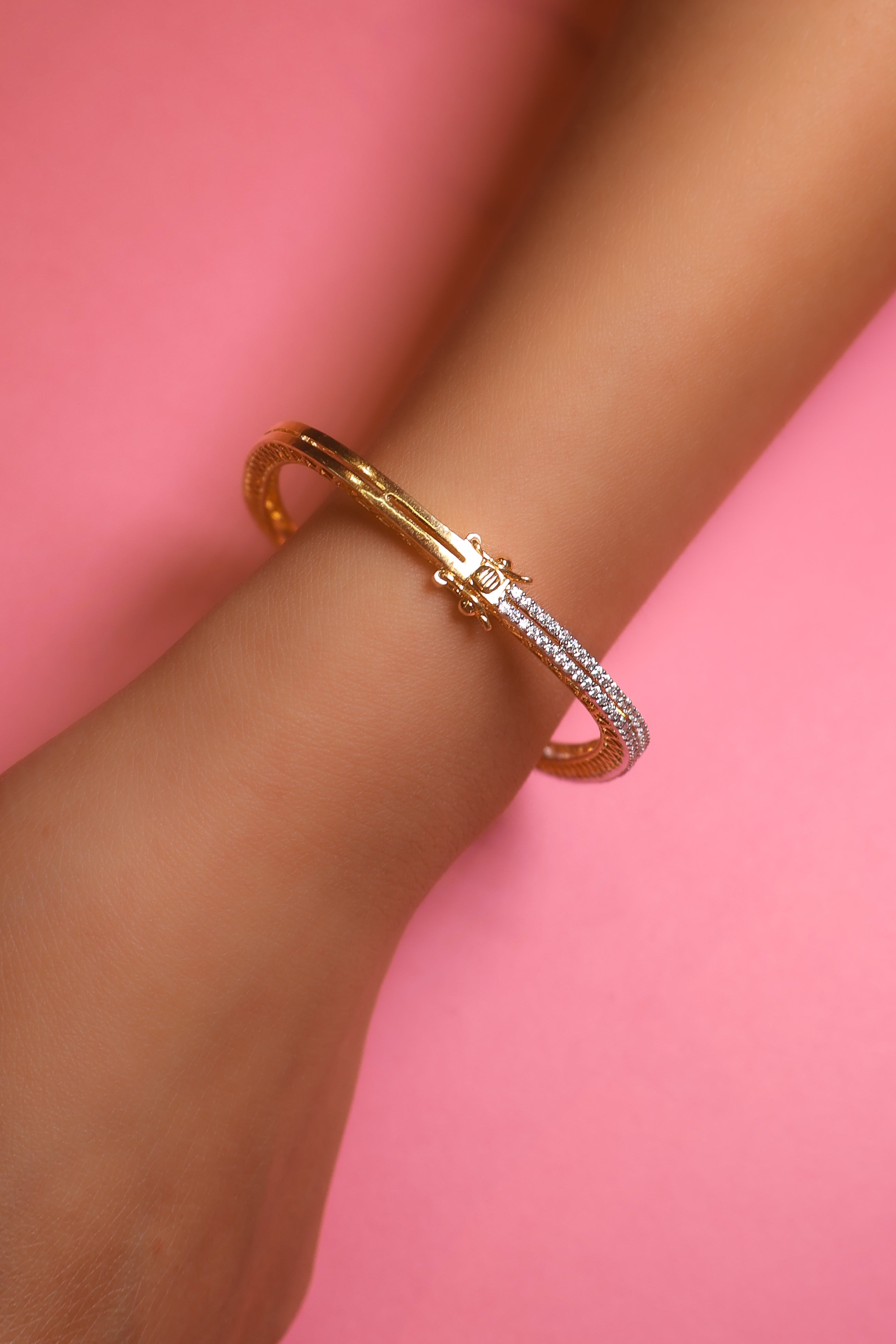 Elira Twin Line 925 Silver Bracelet
