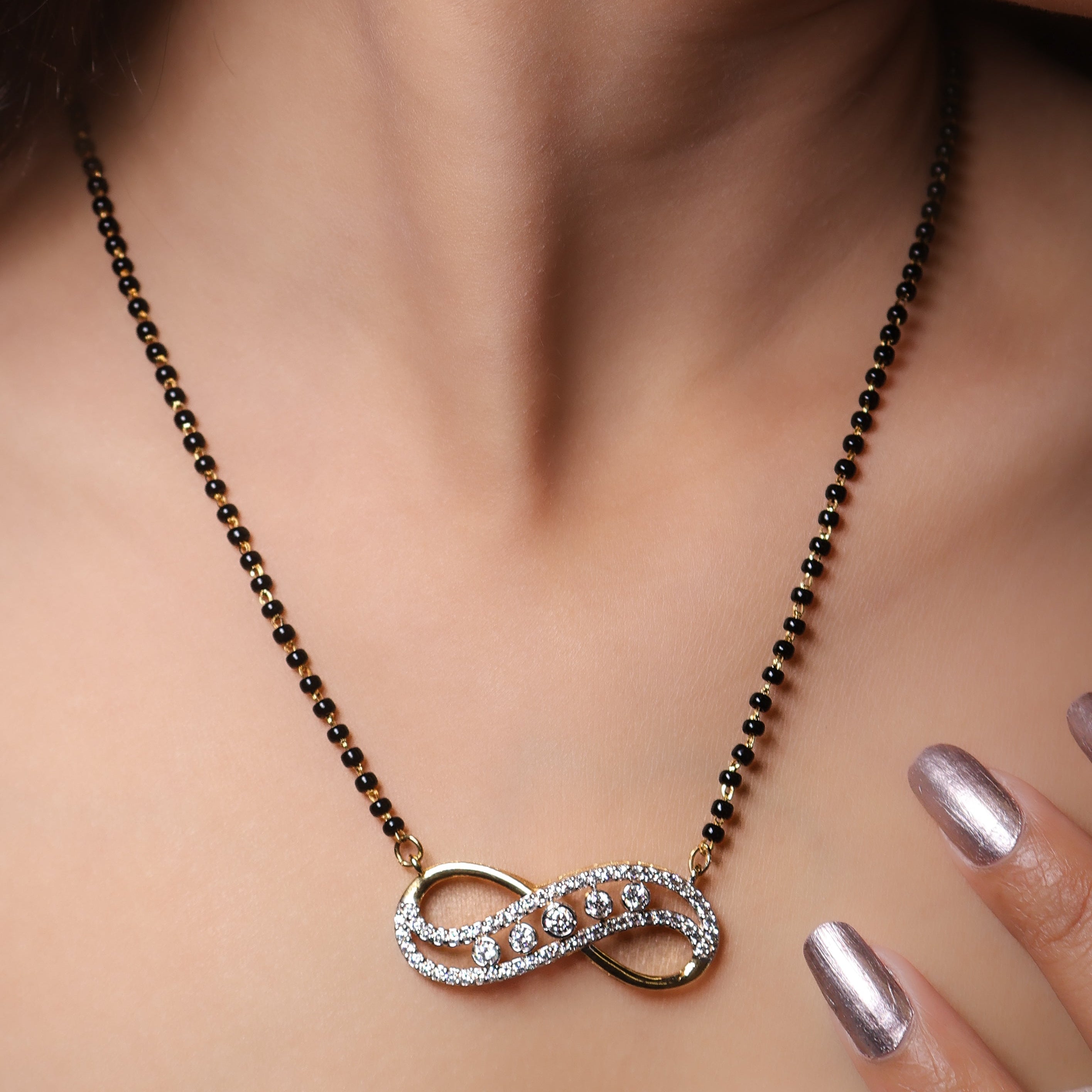 Infinite Love 925 Silver Mangalsutra