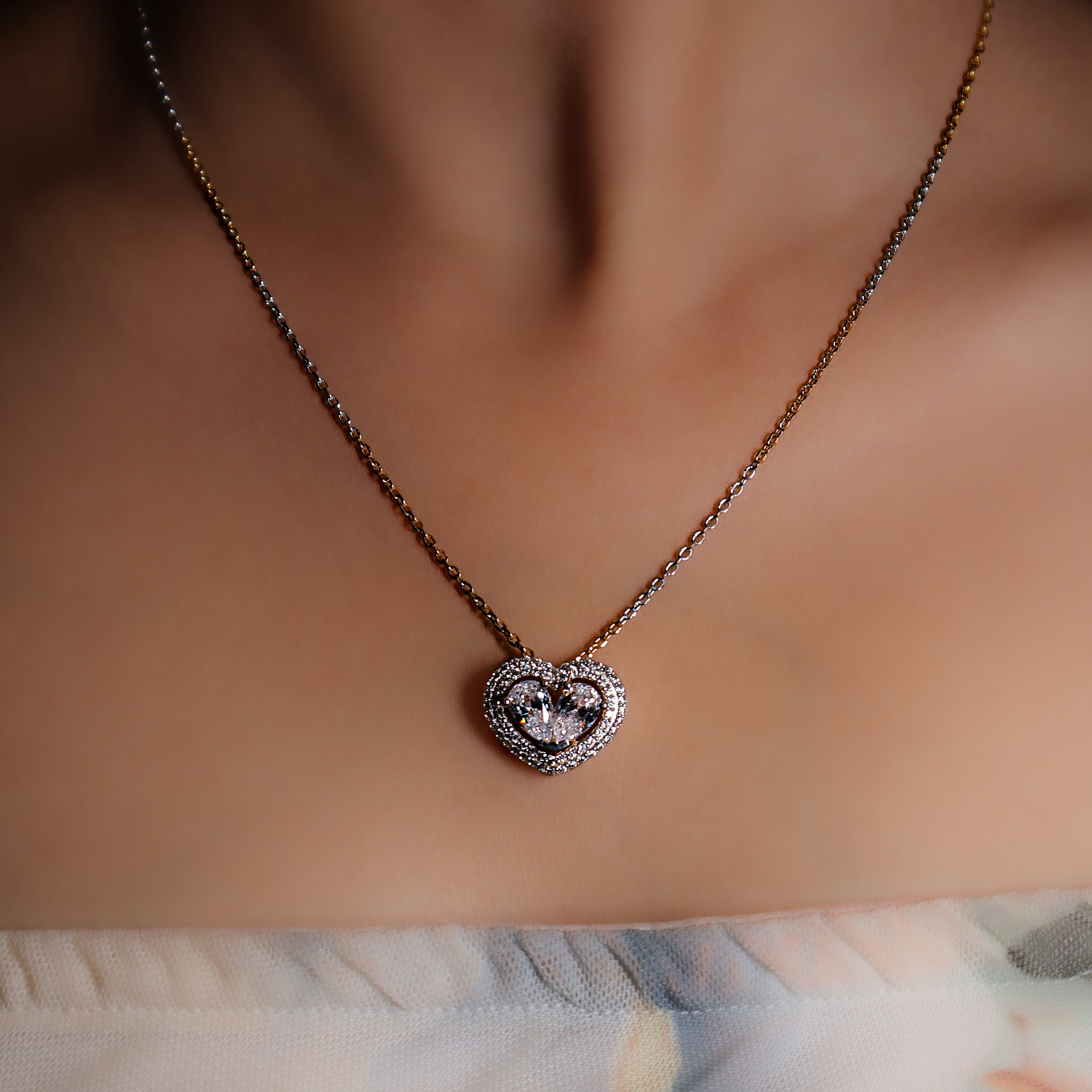Lumiere Heart 925 Silver Pendant