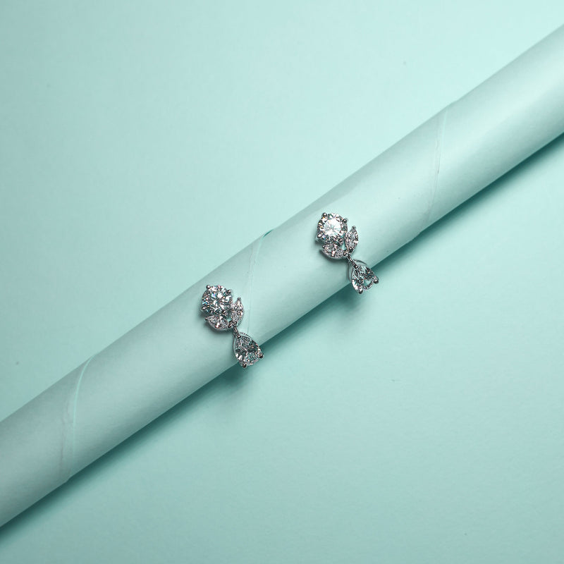 Aeris Cut 925 Silver Earrings