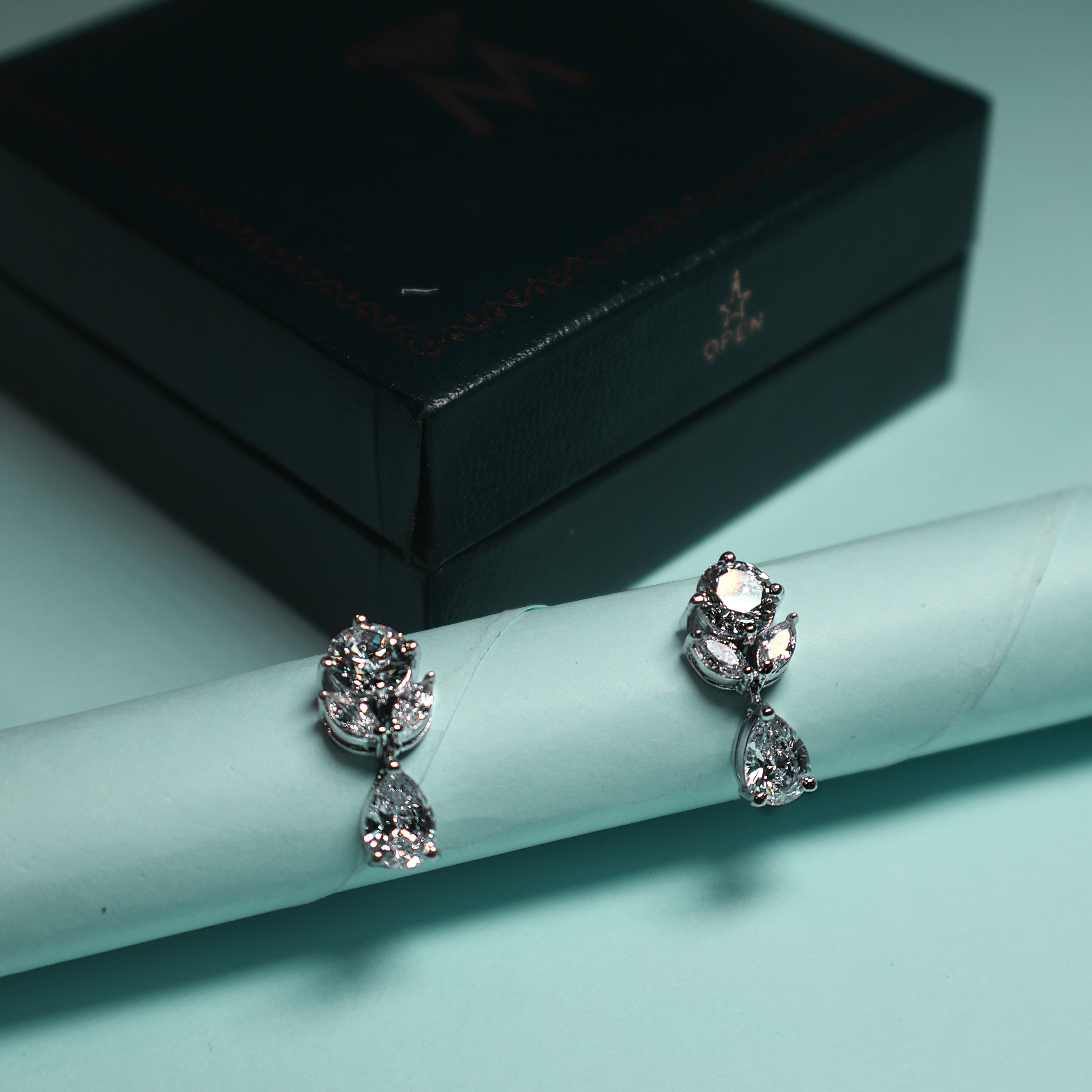 Aeris Cut 925 Silver Earrings