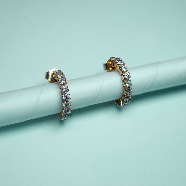 Pretty Arc 925 Silver Earrings