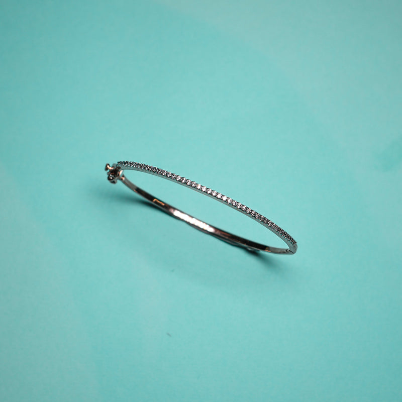 Orion Sleek Single Line 925 Silver Bracelet