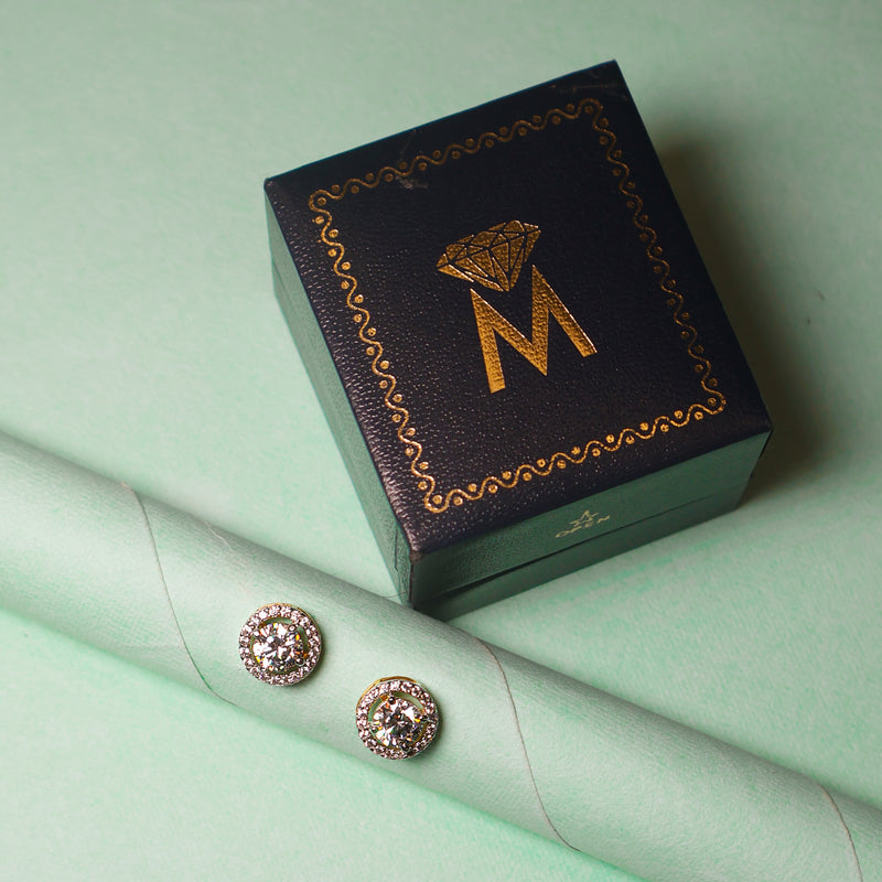 Luna Glow 925 Silver Studs
