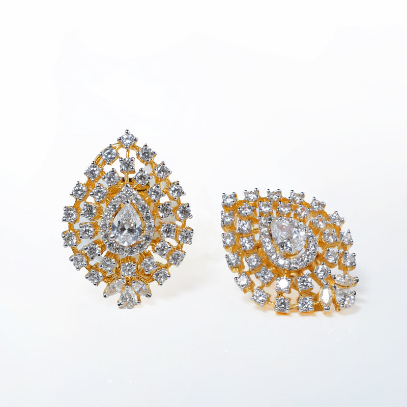 Frosted Petal Earrings