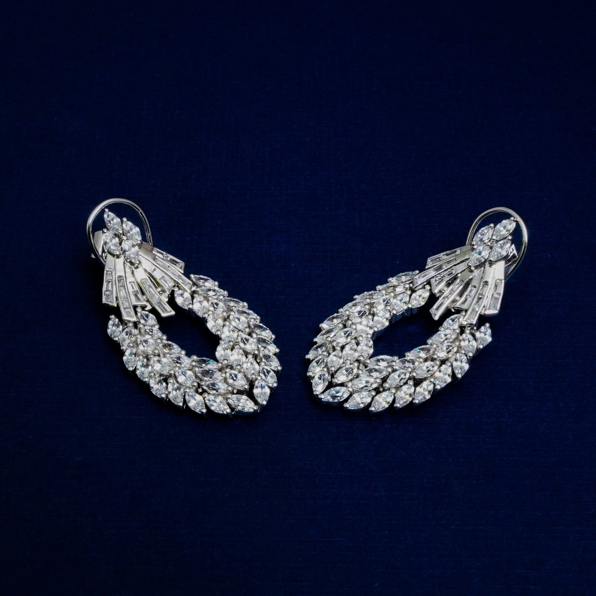Steller Hoop 925 Silver Earrings