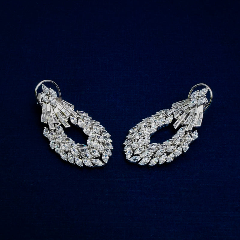 Steller Hoop 925 Silver Earrings